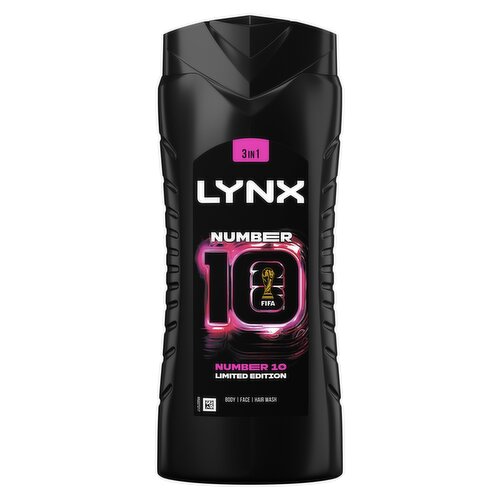 Lynx Limited Edition FIFA Number 10 3-in-1 Body Wash 500 ml