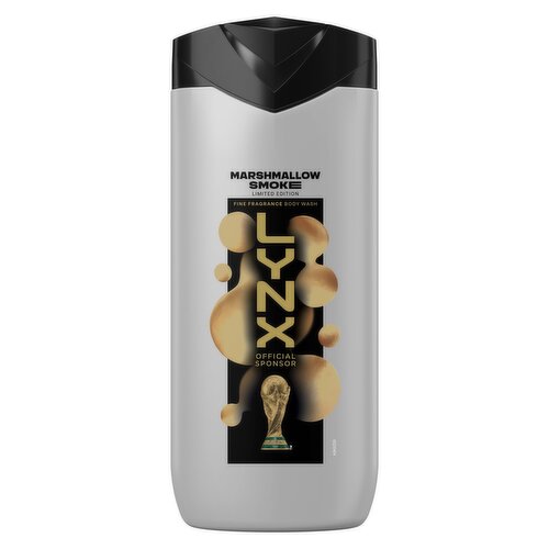 Lynx Limited Edition FIFA Fine Fragrance Collection Marshmallow Smoke Premium Body Wash 400 ml