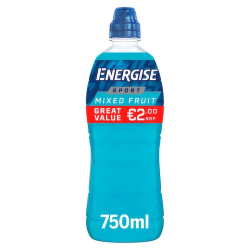 Energise Sport Mixed Fruit Bottle 750ml