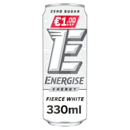 Energise Energy Fierce White Can 330ml