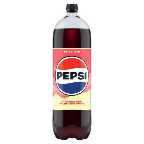 Pepsi Strawberries 'N' Cream Flavour 2 Litres