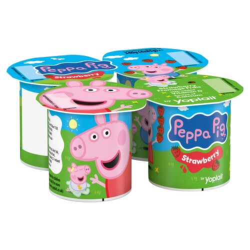 Yoplait Peppa Pig Strawberry Fromage Frais 85g