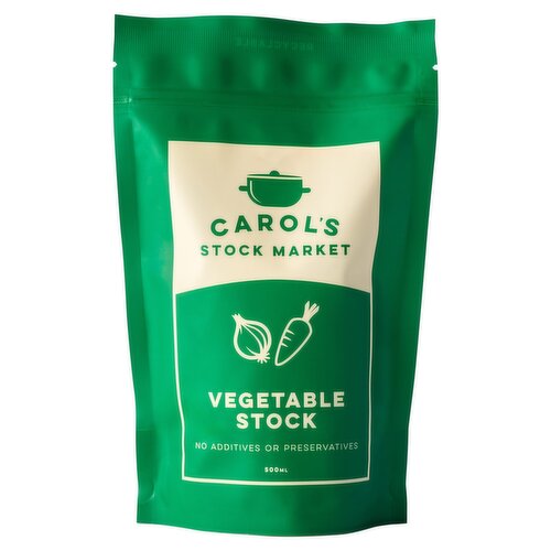Carol's Stock Market Vegetable Stock 500ml