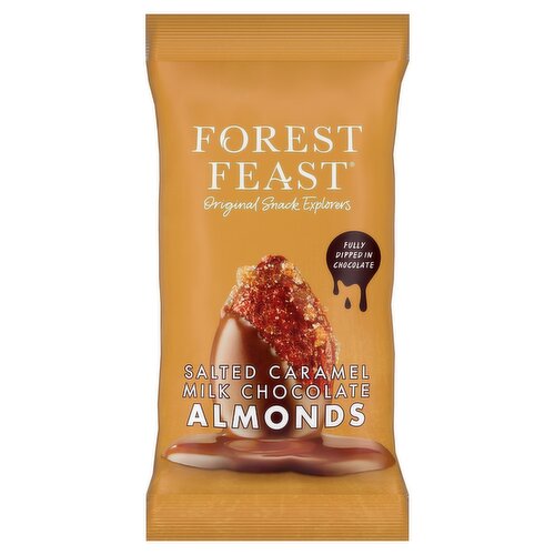 Forest Feast Salted Caramel Milk Chocolate Almonds