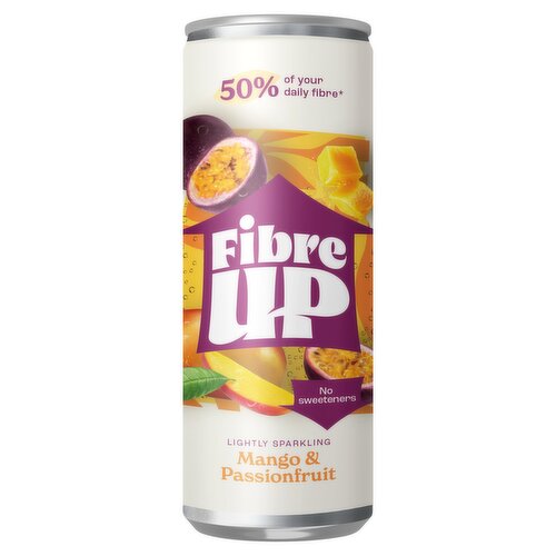 Fibre Up Lightly Sparkling Mango & Passionfruit 250ml