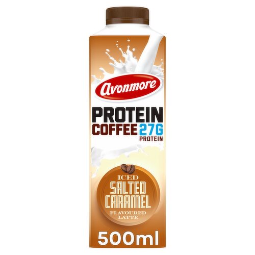 Avonmore Protein Coffee Iced Latte Salted Caramel 500ml