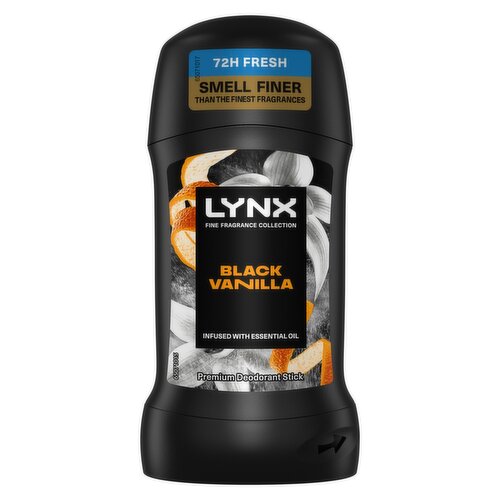 Lynx Fine Fragrance Collection Black Vanilla Premium Deodorant Stick 50 ml