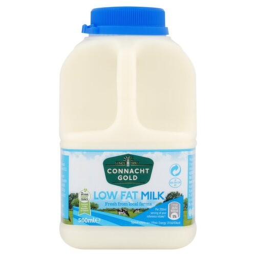 Connacht Gold Low Fat Milk 500ml