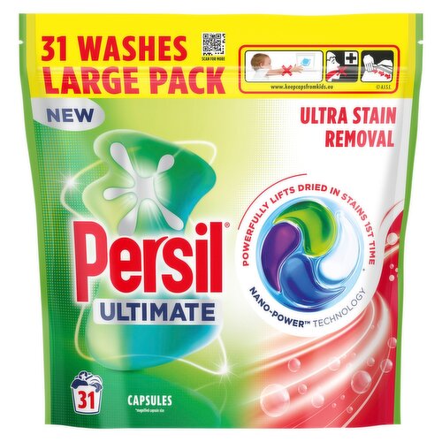 Persil Ultimate Ultra Stain Removal Laundry Capsules 31 washes