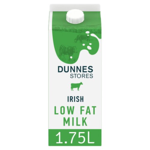 Dunnes Stores Irish Low Fat Milk 1.75L