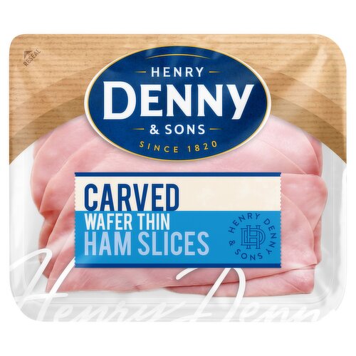 Henry Denny & Sons Carved Wafer Thin Ham Slices 80g