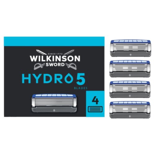Wilkinson Sword Hydro 5 Men's Razor Blade Refills 4 pack