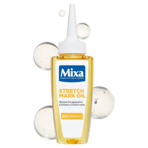Mixa Stretch Mark Oil with 30% Omega 6 & 9, 100ml