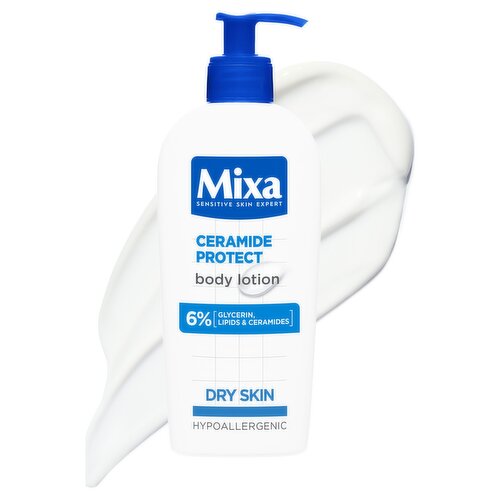 Mixa Ceramide Protect Body Lotion Fragrance Free moisturiser for Dry Skin, 250ml