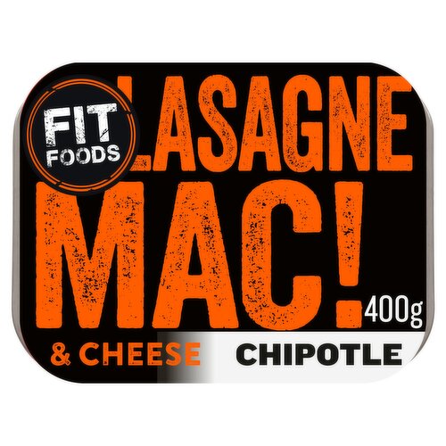 Fit Foods Lasagne Mac! & Cheese Chipotle 400g