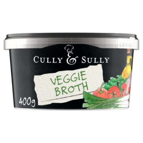 Cully & Sully Satisfying Veggie Broth 400g
