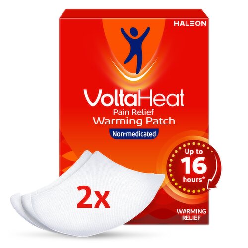 VoltaHeat Pain Relief Warming Patch from Voltarol, 2 Pack