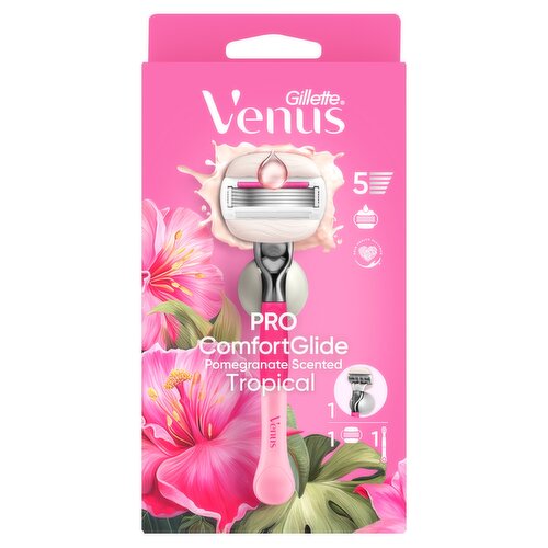 Gillette Venus Pro ComfortGlide Pomegranate Scented Tropical Women’s Razor