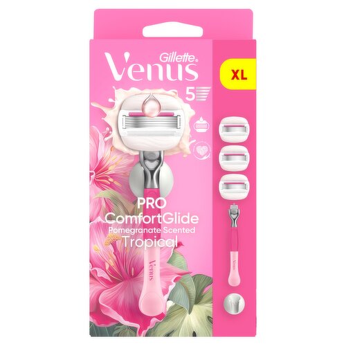 Gillette Venus Pro ComfortGlide Pomegranate Scented Tropical Women’s Razor