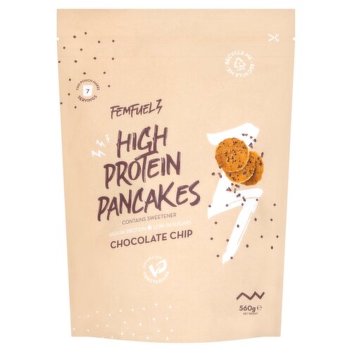 Femfuelz Chocolate Chip High Protein Pancakes 560g
