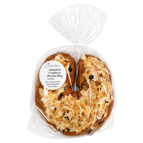 Joanne's Almond & Cranberry Brioche Ring 515g