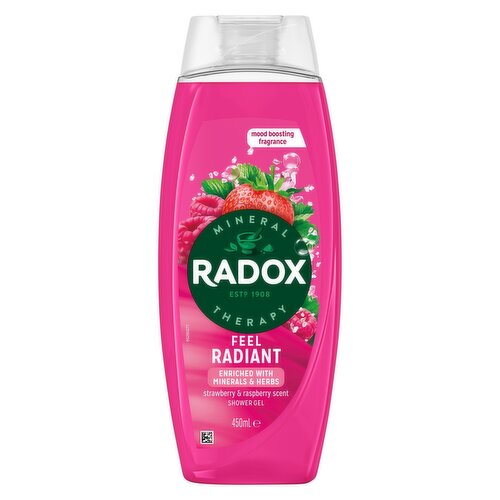 Radox Mineral Therapy Feel Radiant Shower Gel 450 ml