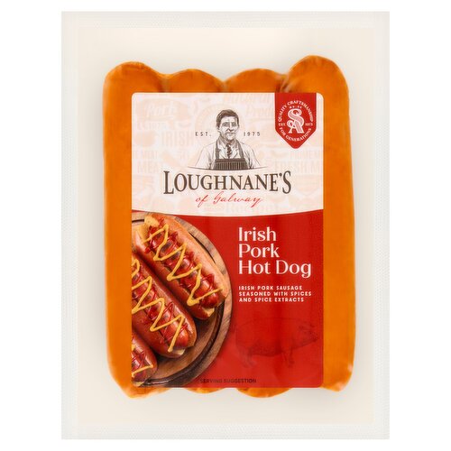 Loughnane's of Galway Irish Pork Hot Dog 320g