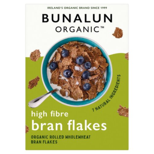 Bunalun Organic Bran Flakes 350g