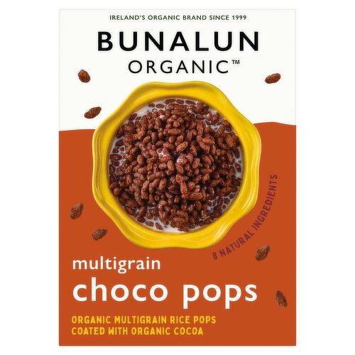 Bunalun Organic Multigrain Choco Pops 350g