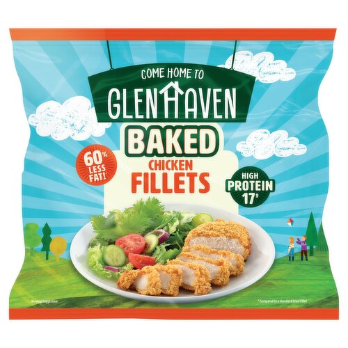 Glenhaven Baked Chicken Fillets 400g