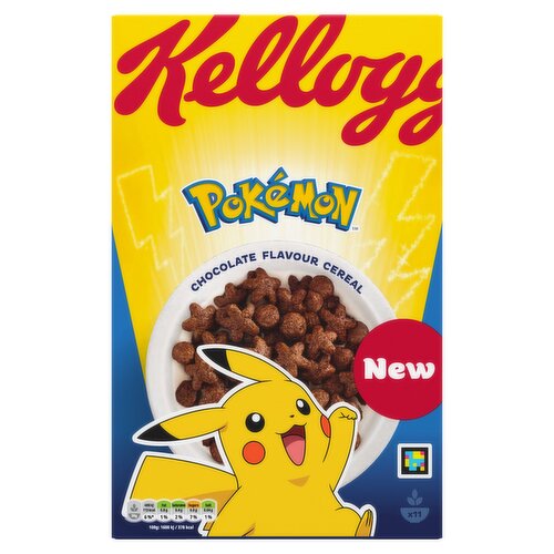  Kellogg’s Pokémon Chocolate Flavour Breakfast Cereal 350g