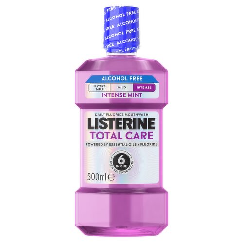 Listerine Total Care Intense Alcohol Free Mouthwash 500ml