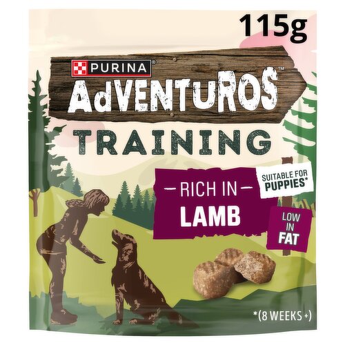 PURINA ADVENTUROS Training Treats Rich in Lamb 115g