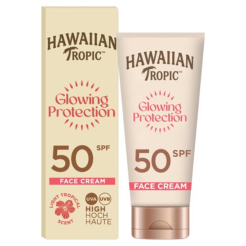 Hawaiian Tropic Glowing Protection 50 SPF Face Cream 50ml