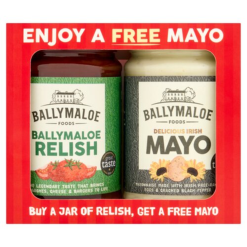 Ballymaloe Foods Relish & Mayo Promotional Pack 550g