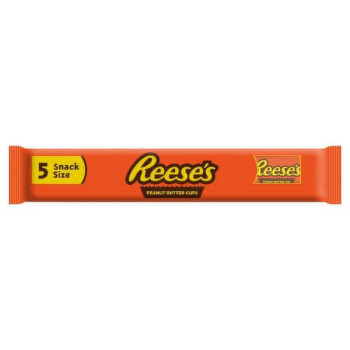 Reese's Milk Chocolate & Peanut Butter Cups Snacksize 5 Pack 77g (non GMO)