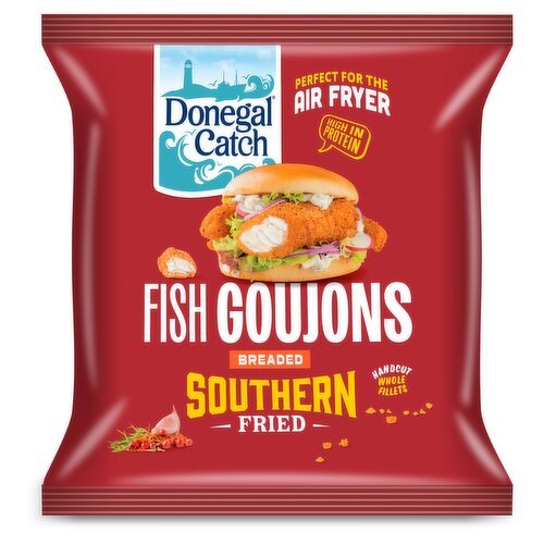 Donegal Catch Fish Goujons Breaded Southern Fried 400g