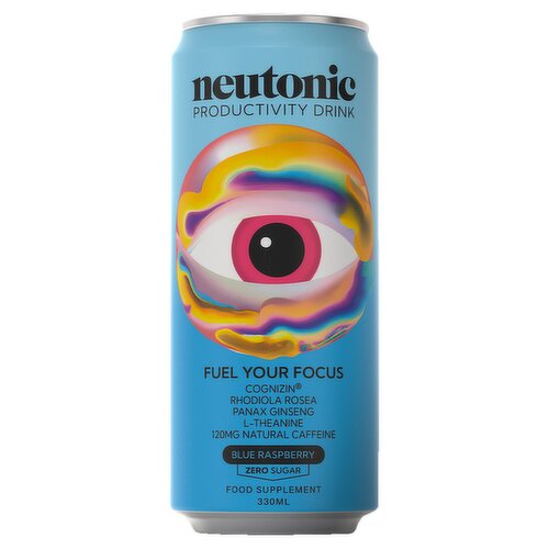 Neutonic Productivity Drink Blue Raspberry Food Supplement 330ml