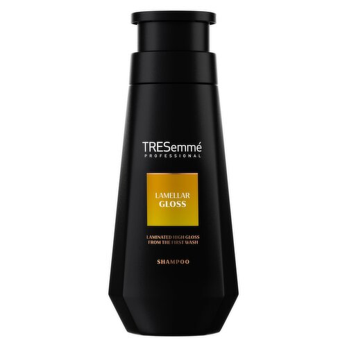 TRESemme Lamellar Gloss Salon-grade Shampoo preps the hair fibre 400 ml