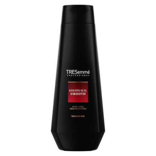 TRESemme Keratin Seal Smooth Shampoo gently cleanses without drying, salon-grade hair care 250 ml