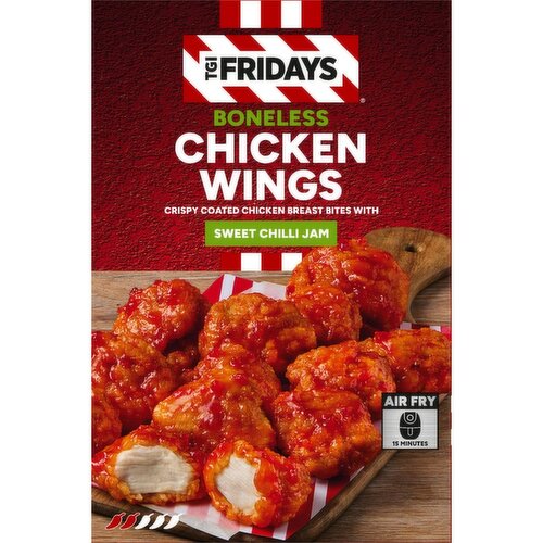 TGI Fridays Boneless Chicken Wings 400g