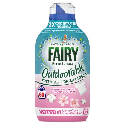 Fairy Outdoorable Fabric Softener, 60 Washes