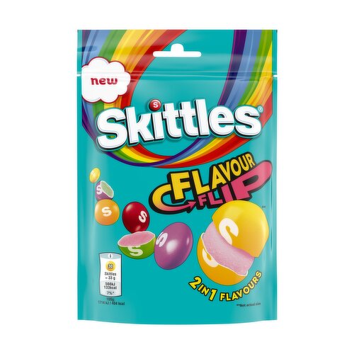 Skittles Fruit Flavoured Sweets Bag 136g