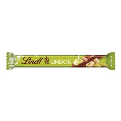 Lindt Lindor Pistachio Milk Chocolate Treat Bar 38g
