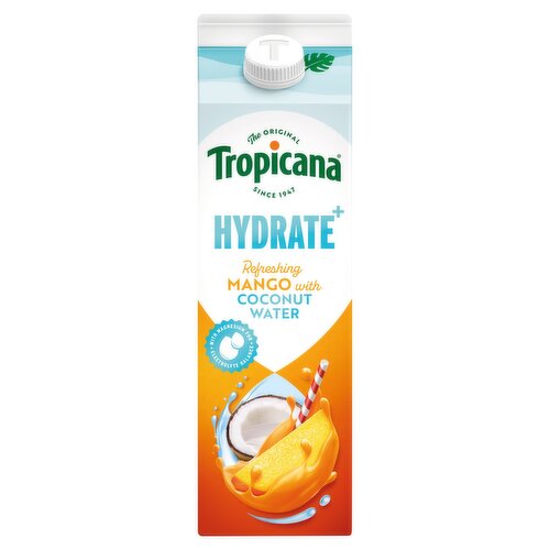 Tropicana Hydrate+ Mango Fruit Juice with Coconut Water 850ml
