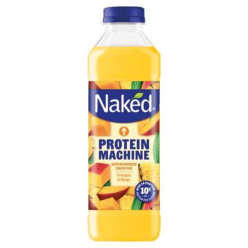 Naked Protein Machine Smoothie Pineapple & Mango 750ml