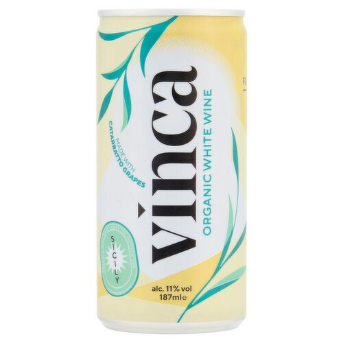 Vinca Organic White Wine 187ml
