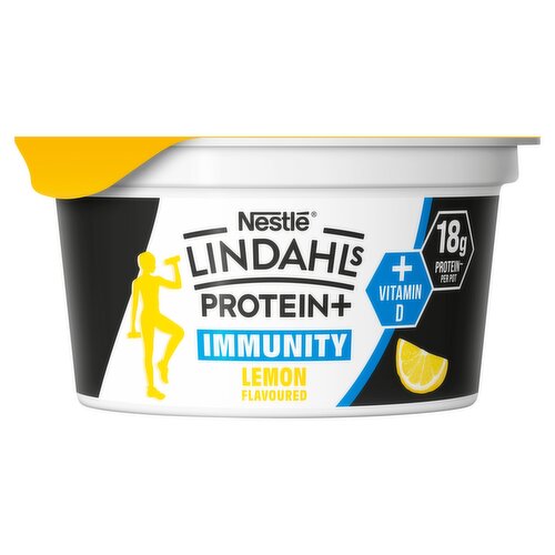 Lindahls Protein+ Immunity Lemon Flavoured 150g