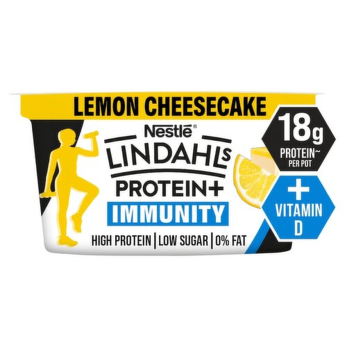 Lindahls Protein+ Immunity Lemon Cheesecake Flavour 150g