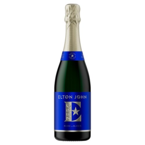 Elton John Zero Alcohol Blanc de Blancs 75cl